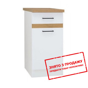 Тумба Junona Line D1D/40/82 P білий глянець BRW...